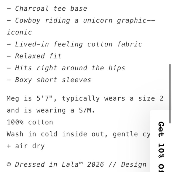 Dressed in Lala Wild Weirdo Boxy Tee - Picture 5 of 6